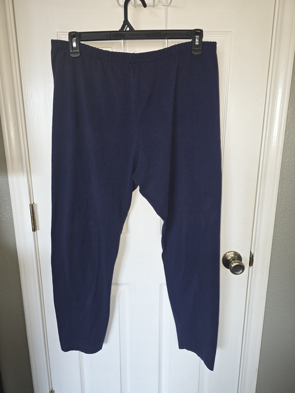 & Other Stories Wide-Leg Navy Pull-On Pants